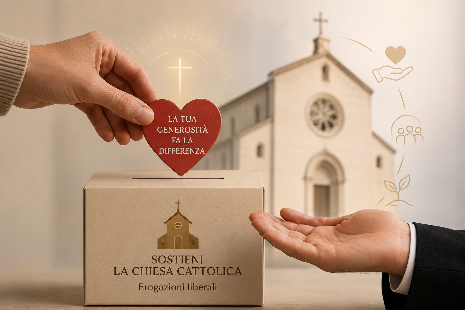 Donazione per il sostentamento del clero